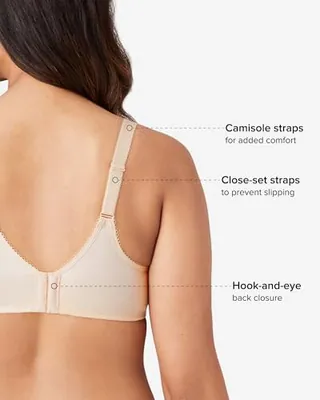 WACOAL DAMEN BASIC BEAUTY UNGEFÜTTERT BÜGEL VOLL - NATUR NUDE/SAND – neu – Damenmode – überwiegend weiß – Foto 1 von 4