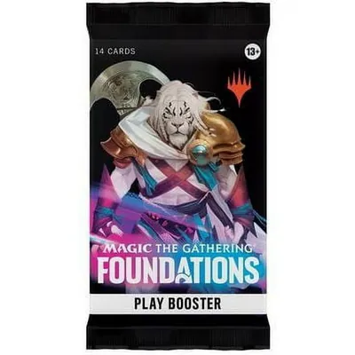 WIZARDS OF THE COAST MAGIC THE GATHERING FOUNDATIONS PLAY BOOSTER PACK - MULTI – neu – Antiquitäten – überwiegend weiß