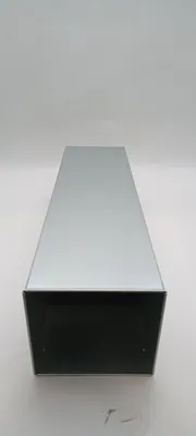 GENERISCHER TROCKENBLUMENBEHÄLTER METALL, 21" H X 7,5" B - METALL – neu – Möbel – überwiegend silber – Foto 1 von 5
