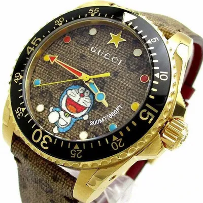 Gucci Dive Doraemon YA136335 Limited Edition 40mm Quarzuhr, Supersale – neu – Uhren & Schmuck – überwiegend weiß – Foto 1…