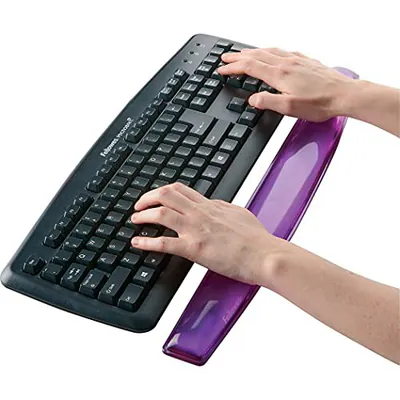 Fellowes Crystals Gel Tastatur Handballenauflage - Lila (91437) – neu – Computer & Zubehör – Foto 1 von 5