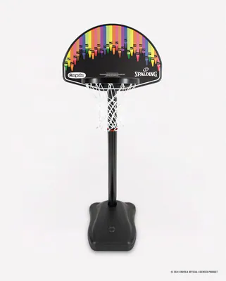 SPALDING X CRAYOLA 24" GEFORMT ÖKO-VERBUND TELESKOPIERBAR JUGEND TRAGBAR - MULTI – neu – Sonstiges – überwiegend weiß…
