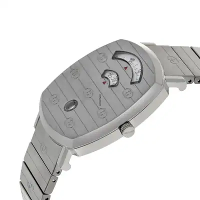 Gucci Grip Quartz Uhr 38mm - YA157410, Unisex, Gucci Uhr NEU, m Papieren, Rechn. – neu – Uhren & Schmuck – überwiegend weiß…