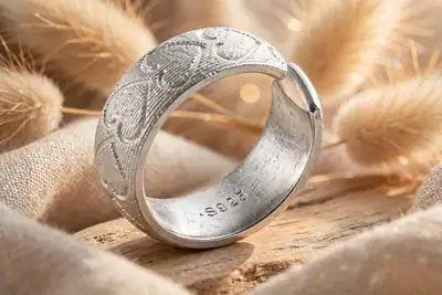 Joy-Sweet Heart-Ring , 925 Silber, Silberring verstellbar – neu – Uhren & Schmuck – Foto 1 von 5