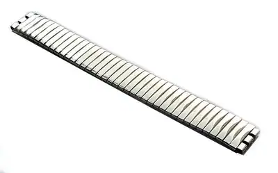17mm Flex Uhrenarmband Edelstahl passend für Swatch Zugarmband Inox P.Magli – neu – Uhren & Schmuck – überwiegend weiß…