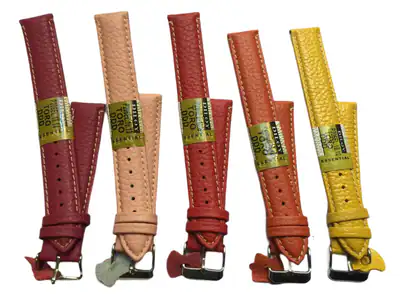 18 mm Extra-lang LEDER-UHRENARMBAND bunte modische Farben Diloy TORO Spanien – neu – Uhren & Schmuck – Foto 1 von 5