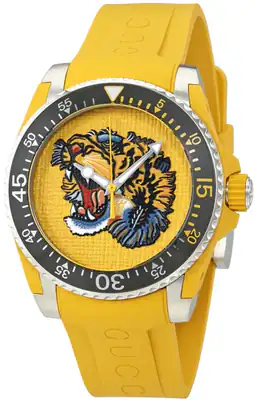 Gucci , Dive Tiger YA136317 Armbanduhr – neu – Uhren & Schmuck – überwiegend weiß – Foto 1 von 5