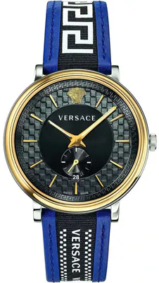 Versace V-Circle VEBQ01419 Quarzwerk Herren-Armbanduhr – neu – Uhren & Schmuck – überwiegend weiß – Foto 1 von 5