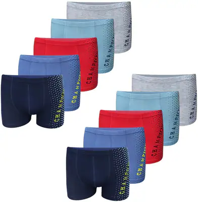 10 Jungen Boxershorts Baumwolle Unterhose Unterwäsche Knaben Unterhosen 92-170 – neu – Sonstiges – überwiegend weiß – Foto…