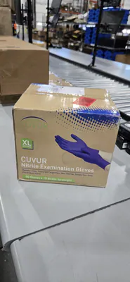 GENERISCHE PUDERFREIE NITRILHANDSCHUHE FÜR MEDIZINISCHE UNTERSUCHUNGEN – neu – Sonstiges – überwiegend silber – Foto 1 von 5