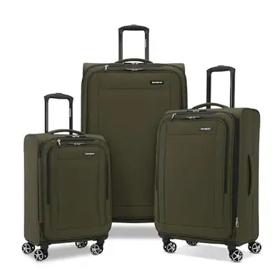 SAMSONITE SAIRE LTE SOFTSIDE ERWEITERBARES GEPÄCK MIT SPINNER | - OLIVGRÜN – neu – Sonstiges