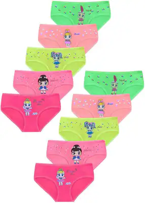Mädchen Slips Unterhosen Unterwäsche Panty Kinder Baumwolle 92-158 Slip – neu – Sonstiges – überwiegend weiß – Foto 1 von 4