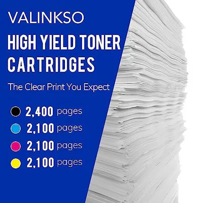 Valinkso 414A Tonerkartuschen 4er Pack (mit Chip) kompatibel Ersatz für - – neu – Computer & Zubehör – überwiegend…