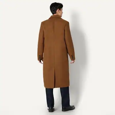 AMAZON ESSENTIALS (DEMI'S PICK) HERREN RELAXED-FIT DOUBLE - CARAMEL HEATHER – neu – Herrenmode – überwiegend weiß – Foto 1…