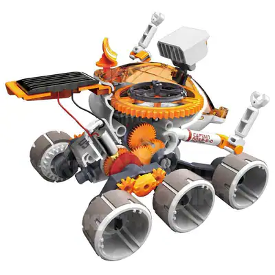 GENERIC BUILD A SOLAR ROBOT KIT - STEM KIDS - CAPTAIN ROAM E-O - – gebraucht, gut – Spielzeug – überwiegend weiß – Foto 1…