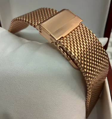 20-22 mm Milanese Uhrenarmband Diloy Edelstahl Rosegold IPR plattiert 2,8mm – neu – Uhren & Schmuck – Foto 1 von 4