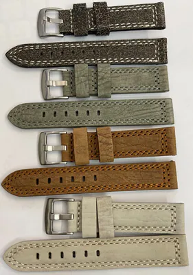 20 mm Uhrenarmbänder Leder Canyon wasserfest stabil – neu – Uhren & Schmuck – überwiegend beige – Foto 1 von 5