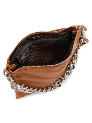 REBECCA MINKOFF EDIE MAXI CROSSBODY - SATTEL – gebraucht, gut – Sonstiges – überwiegend weiß – Foto 1 von 4