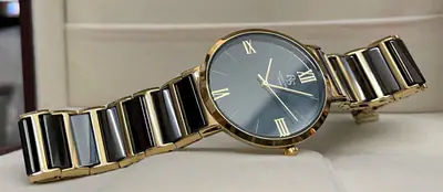 Herrenuhr Edelstahl Keramik Gold schwarz RSLS-60878-23M Richter & Söhne – neu – Uhren & Schmuck – Foto 1 von 5