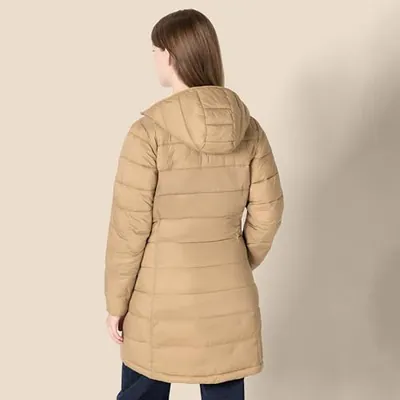 AMAZON ESSENTIALS DAMEN LEICHT WASSERABWEISEND VERSTAUBAR - PILZBRAUN – neu – Damenmode – Foto 1 von 5