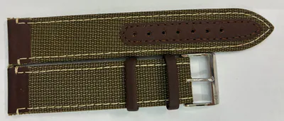 20mm Hamilton Uhrenarmband Canvas für Khaki Field 38mm Olivgrün Leder/Textil – gebraucht, wie neu – Uhren & Schmuck – Foto…