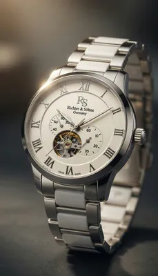 Herrenuhr Keramik Automatikuhr Miyota 82S7-24-Stunden Glasboden Richter & Söhne – neu – Uhren & Schmuck – überwiegend…