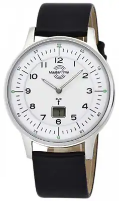 Funk Herrenuhr MasterTime Advanced Edelstahl 42mm MTGS-10657-70L mit Datum – neu – Uhren & Schmuck – überwiegend weiß…