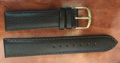 20mm Uhrenarmband DI-MODELL dunkelbraun Vergoldete schließe – neu – Uhren & Schmuck – Foto 1 von 2