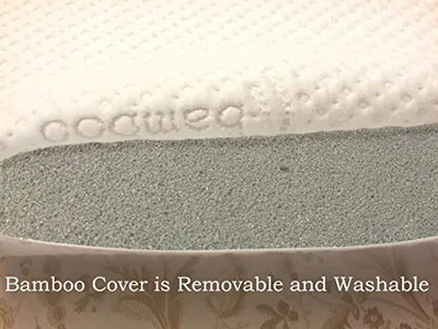 Memory Foam Hals Nackenkissen zum Schlafen - Chiropraktiker entworfen - USA – neu – Möbel – überwiegend weiß – Foto 1 von 5