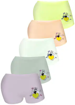 5 Mädchen Pantys Hipster Baumwolle Slips Unterhosen Unterwäsche Panties – neu – Sonstiges – überwiegend weiß – Foto 1 von 5