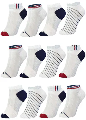 12 Paar Kinder Jungen Mädchen Uni Socken Baumwolle Kindersocken Sneakersocken – neu – Sonstiges – überwiegend weiß – Foto 1…