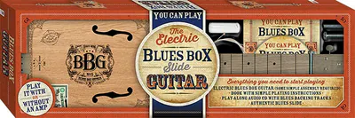 The Electric Blues Box Slide Guitar Kit: mit Gitarre, Anleitungsbuch und DVD – neu – Musikinstrumente – überwiegend rot