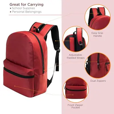 Moda West 24er Pack 17" Rucksäcke für Kinder - Büchertaschen in großen Mengen – neu – Taschen & Accessoires – überwiegend…