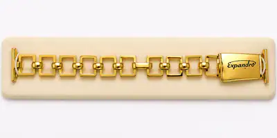 18 mm Expandro Vintage Schmuck Uhrenarmband goldplattiert für Damenuhr Unidor – gebraucht, wie neu – Uhren & Schmuck – Foto…