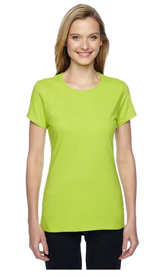 Fruit of the Loom Damen Sofspun Jersey Junior Crewneck T-Shirt SSFJR – neu – Spielzeug – überwiegend weiß – Foto 1 von 3