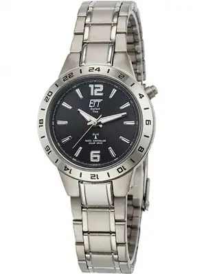 Damenuhr ETT Titan Uhr Funk-Solar EcoTechTime 5Bar gut lesbar ELT-11413-41M – neu – Uhren & Schmuck – überwiegend weiß…