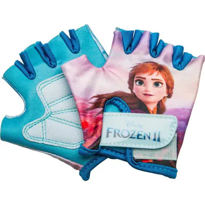 FROZEN 2 KINDERFAHRRADPOLSTER UND HANDSCHUH SET - LILA/BLAU – neu – Sonstiges – Foto 1 von 4