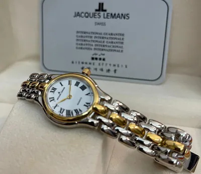 Jacques Lemans Damenuhr Schmuckbanduhr Swiss made oval klassisch elegant JL-799 – gebraucht, wie neu – Uhren & Schmuck…