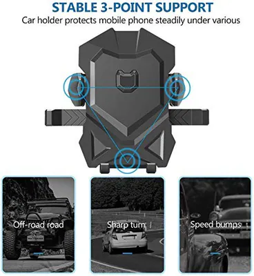 MANORDS HANDYHALTER FÜR AUTO, UNIVERSAL LANGHALS AUTOHALTERUNG HALTERUNG - – neu – Sonstiges – überwiegend weiß – Foto 1…