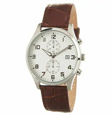 Rivado Herrenuhr Chronograph Edelstahl 44mm arabische Zahlen RIGS-20220-12L – neu – Uhren & Schmuck – überwiegend weiß…