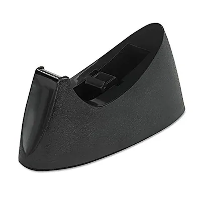 UNIVERSAL DESKTOP KLEBEBANDABROLLER, GEWICHTETER RUTSCHFESTER BODEN, 1" KERN - – neu – Sonstiges – überwiegend weiß