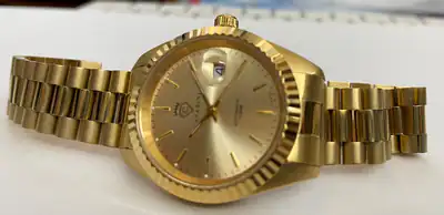 Cavadini Herrenuhr Automatik CV-335 Leonardo Miyota 8215 Edelstahl gold-gold – neu – Uhren & Schmuck – Foto 1 von 5