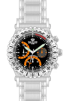 Sportlicher Chronograph Herrenuhr massiv Edelstahl Morgan & Headley MH-521 – gebraucht, wie neu – Uhren & Schmuck…