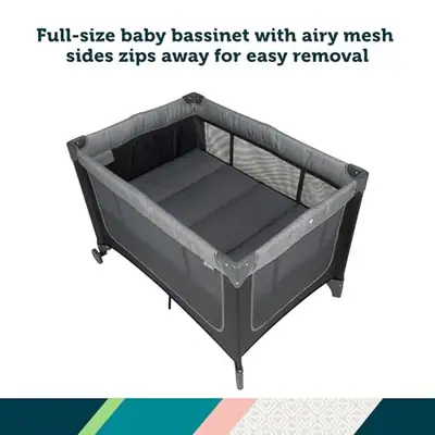 SAFETY 1ST 4-IN-1 TRAGBARER SPIELPLATZ MIT STUBENWAGEN. PLAY - GRAU – neu – Möbel – Foto 1 von 5