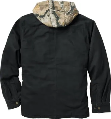 LEGENDARY WHITETAILS HERREN CANVAS KAPUZE WASSERABWEISEND SCHWER - SCHWARZ – neu – Herrenmode – Foto 1 von 5