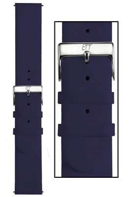 18 mm ECHT-LEDER Uhrenarmband Easy-Change, Nappa-Leder, blau - lila - rot – neu – Uhren & Schmuck – Foto 1 von 3