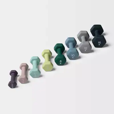 ALL IN MOTION HANTEL 3LBS - ALL IN MOTION™: PVC BESCHICHTET, EISENGEFÜLLT, - – neu – Sonstiges – überwiegend weiß – Foto 1…
