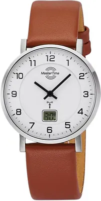 Funk Damenuhr Master Time 36 mm Lederband Arabische zifferblatt MTLS-10741-12L – neu – Uhren & Schmuck – überwiegend weiß…