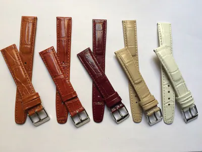 16 mm Uhrenarmbänder Echt Leder Heide Heinzendorff Krokoprägung bunt & fröhlich – neu – Uhren & Schmuck – Foto 1 von 5