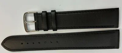 20 mm XL Di-Modell Echtes Leder Uhrenarmband Nappa extra lang Schwarz Qualität – neu – Uhren & Schmuck – Foto 1 von 3